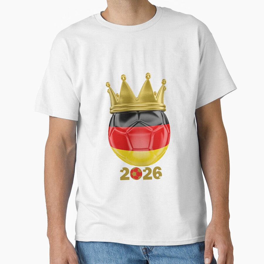 Germany Football Champion Crown 2026 by AchraffPrint