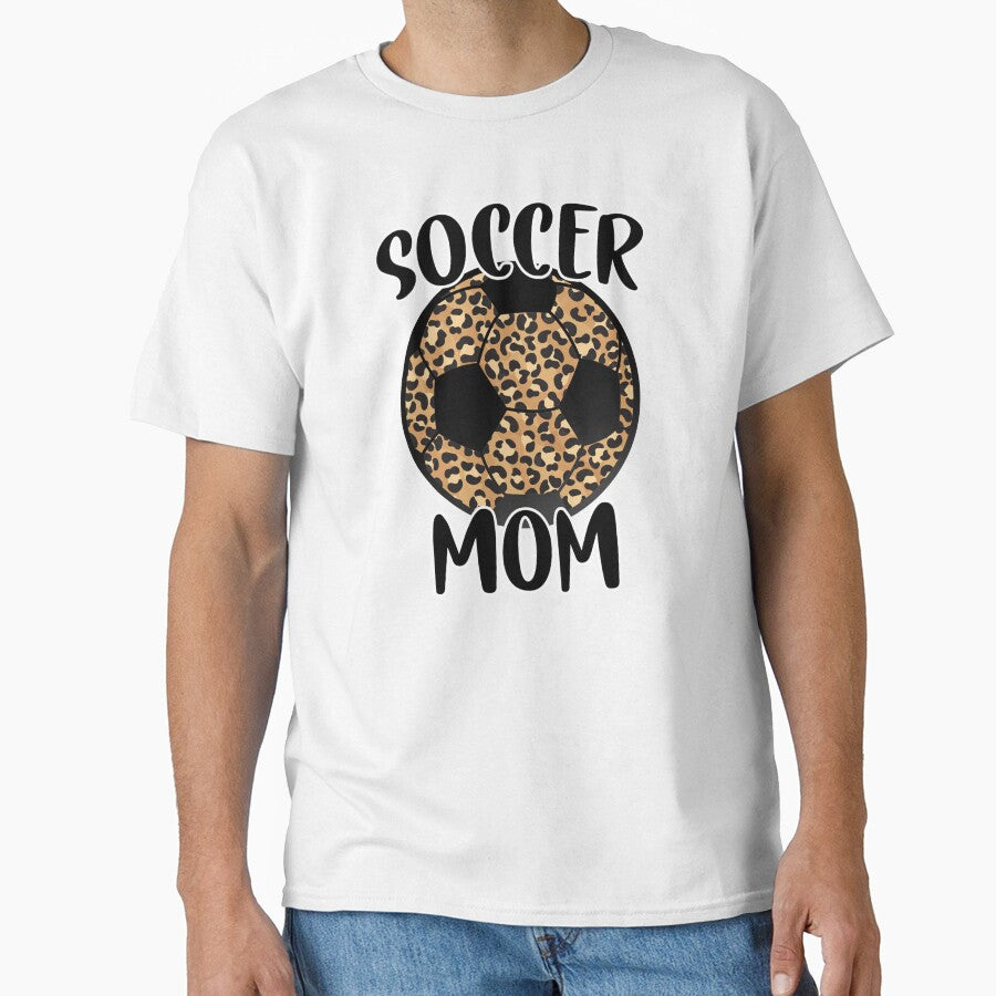 Soccer Mom, Leopard Heart, Soccer Mom Iron, Soccer ball, Gifts for Mom Happy Mother's Day by RaspberryEM