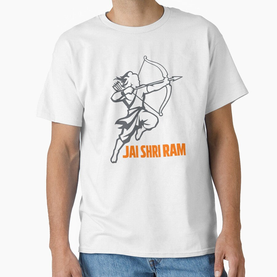 Jai Shri Ram Minimalist Design by PixieArtStudio