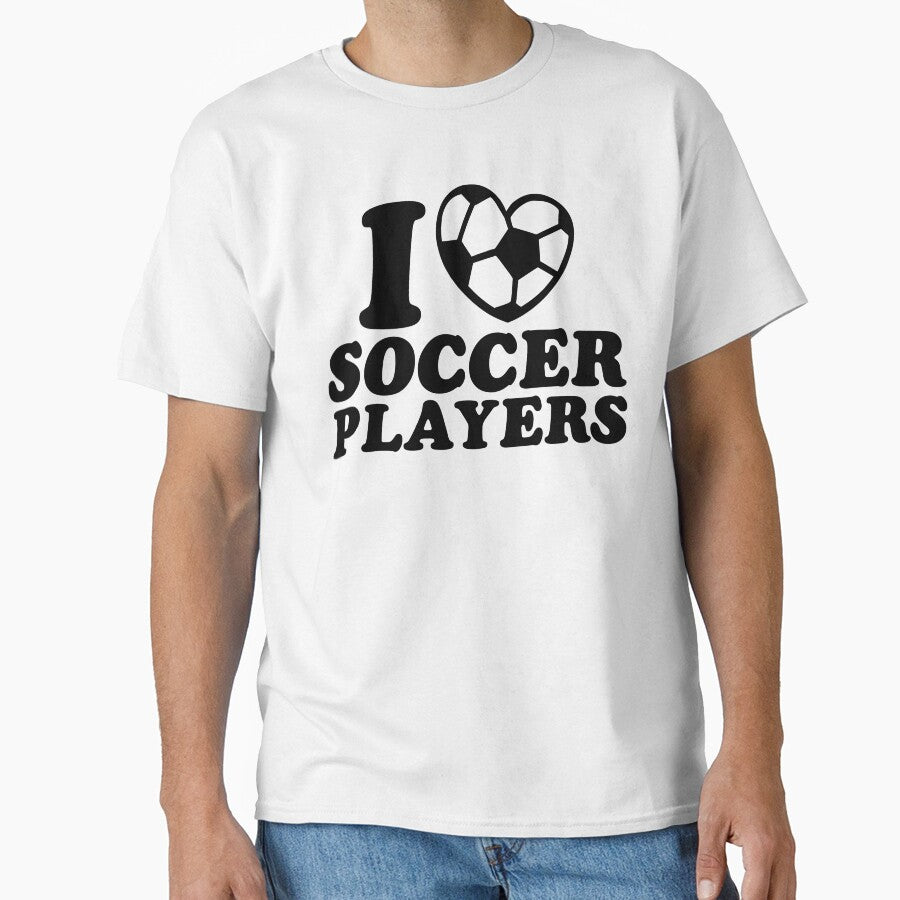 I Love Soccer Players Funny Football Lover Gift by gunaone-design