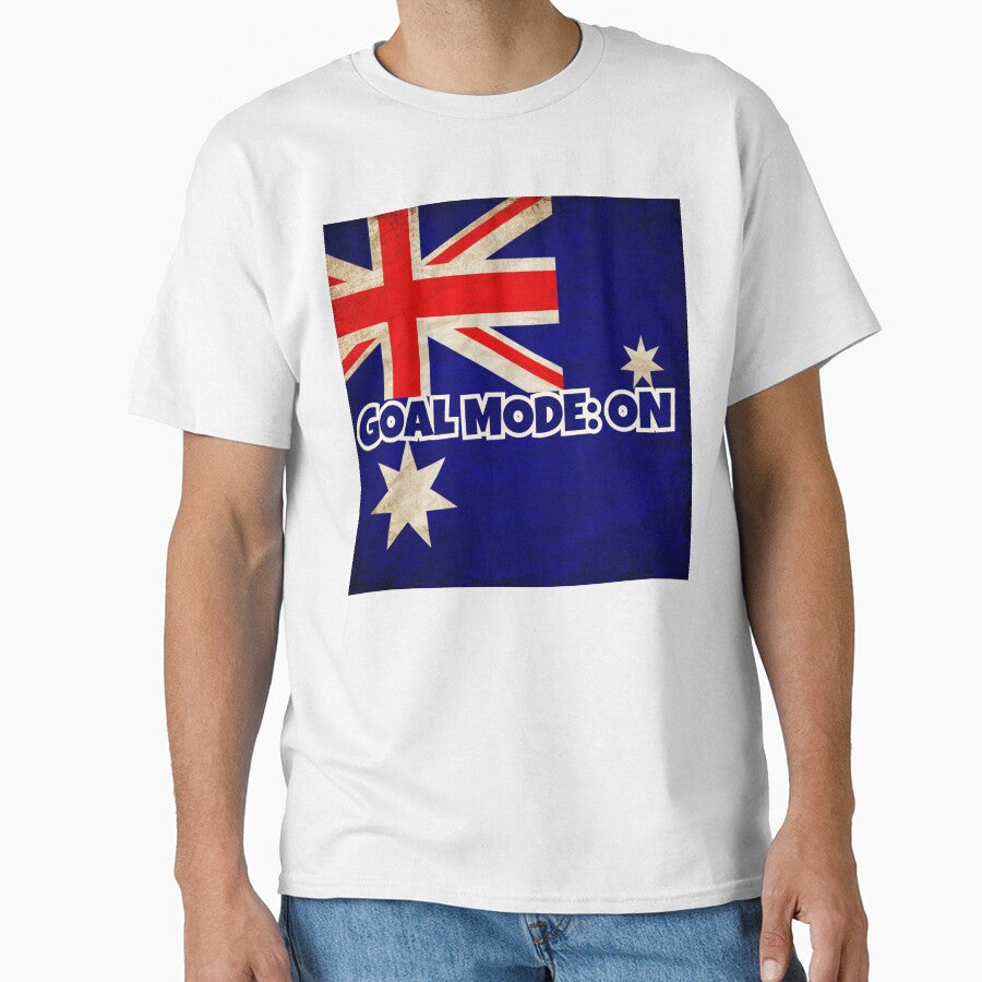 Australia Soccer Fan Shirt – GOALMODE: ON Football Tee by LovelyHappyGift