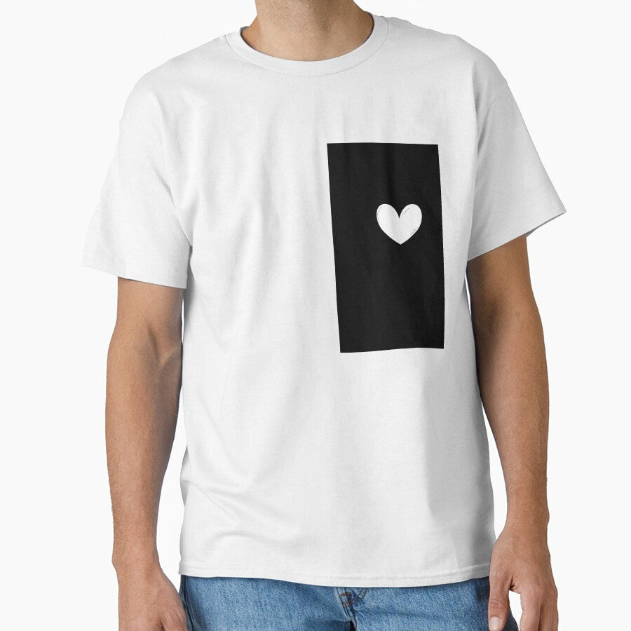 Simple white heart by V_SHOPEE
