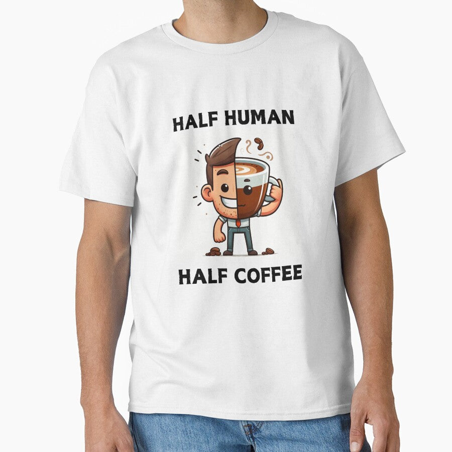 Half human half coffee by NanaCrafted
