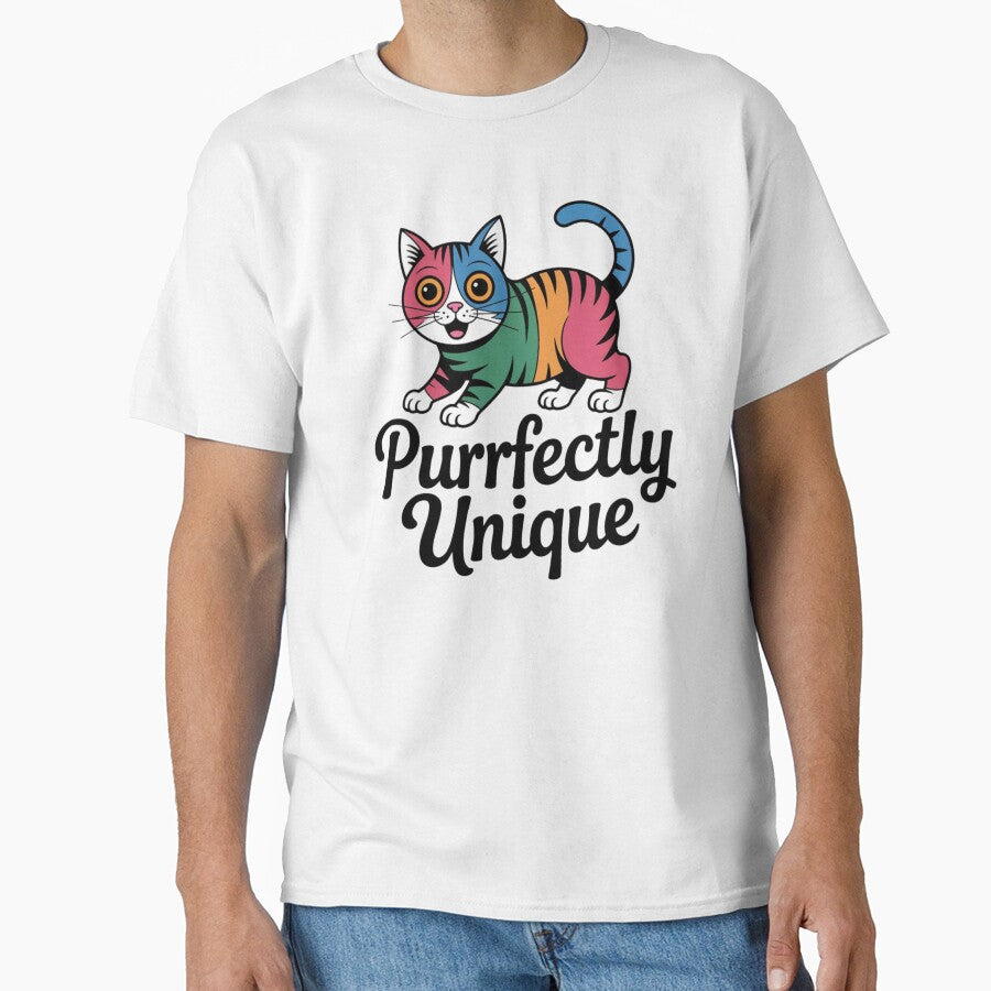 Cat Stylish Shirt - Trendy Feline Fashion by Tshirtpedia