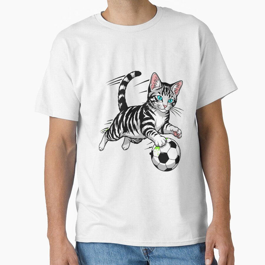 cat soccer by Uglyandcute