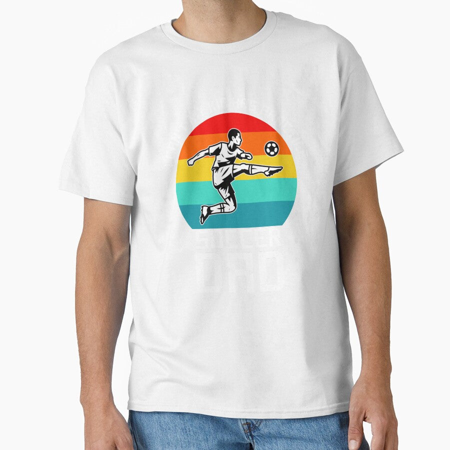 I Can't My Kid Has Practice Soccer Dad Retro Sunset Sports by Abaseen