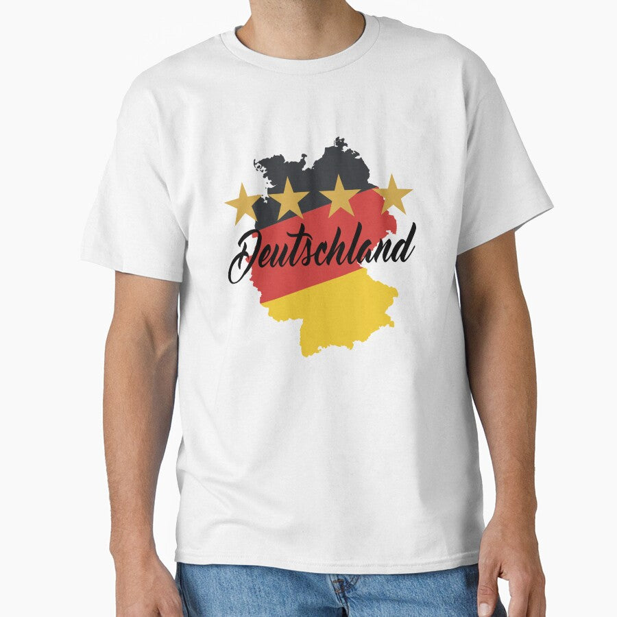 Germany lettering with national colors black red gold by Ecmoprints