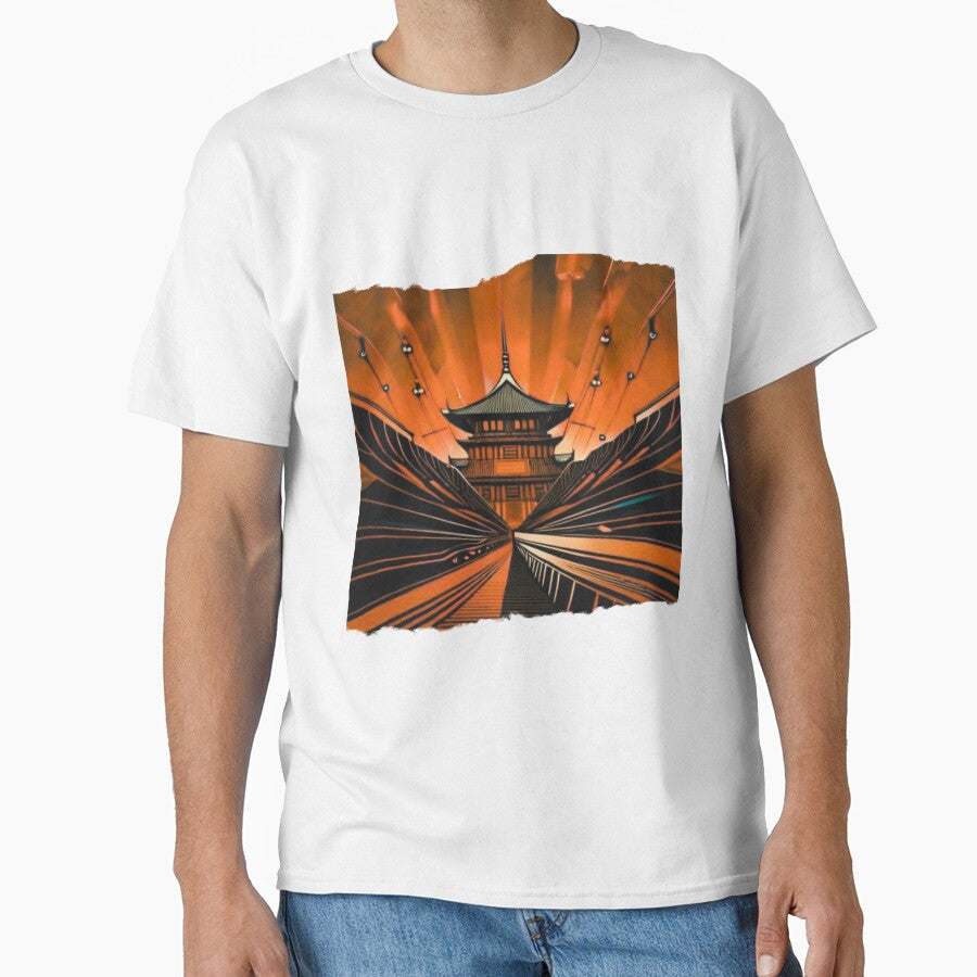 A Timeless Japanese T-Shirt Design T-Shirt by ROYALBIRDS