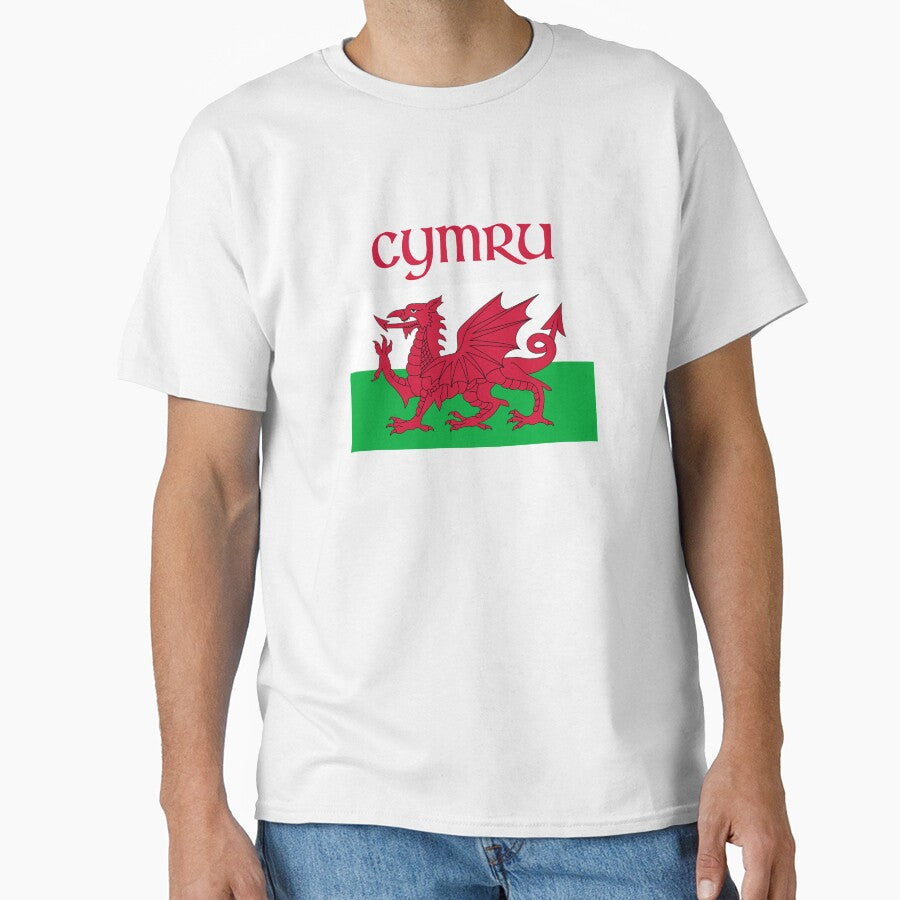Wales Dragon Flag Welsh Retro Cymru Medieval by majuga