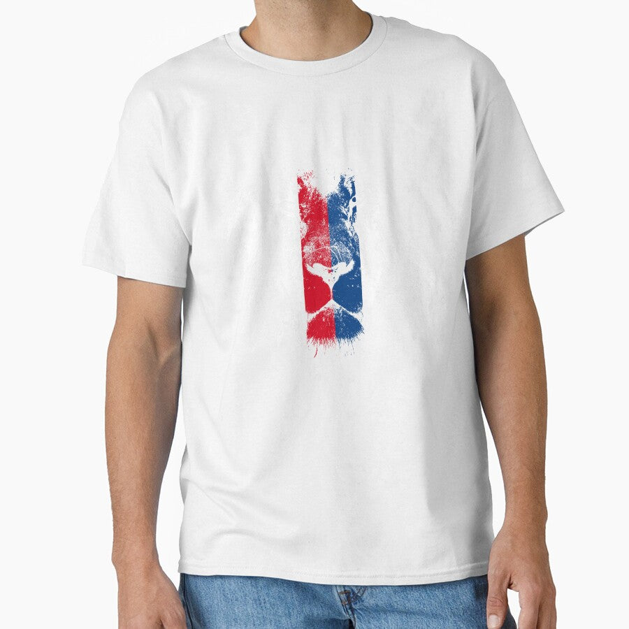 Soccer fans in Lyon, France by Tshirtspain