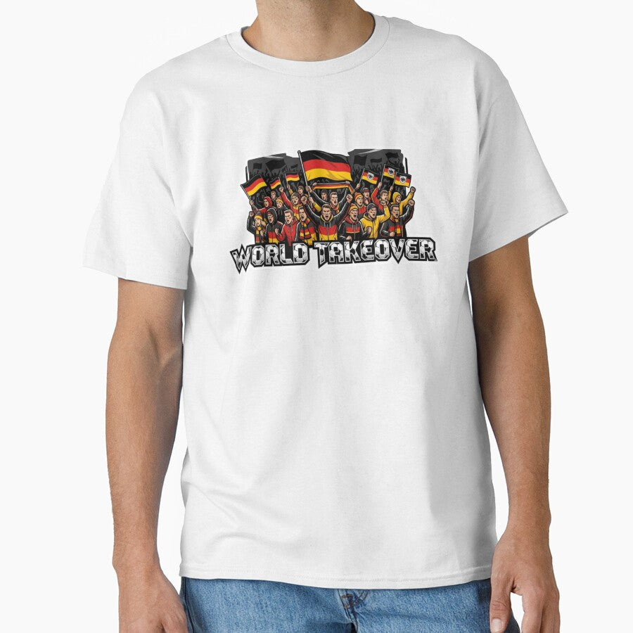 Germany Soccer Fans Iron Power Sticker 2026 Football Supporters by Imaginarium of Chaos falcon88