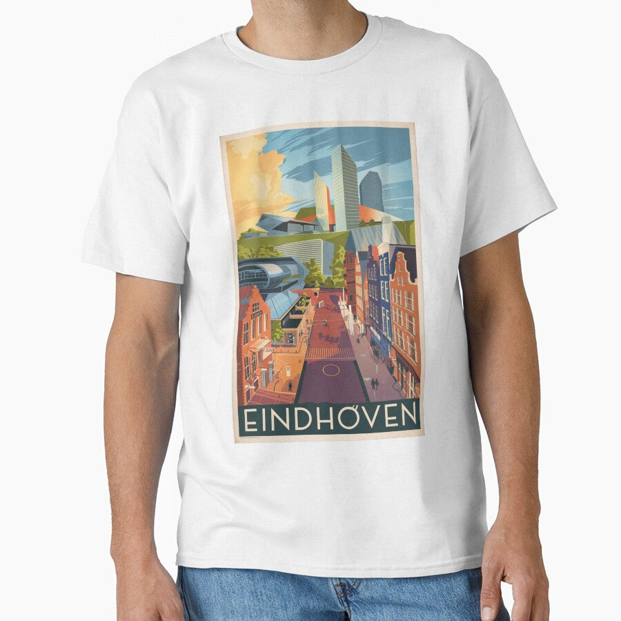 Eindhoven Vintage Travel Poster by TravelerRat
