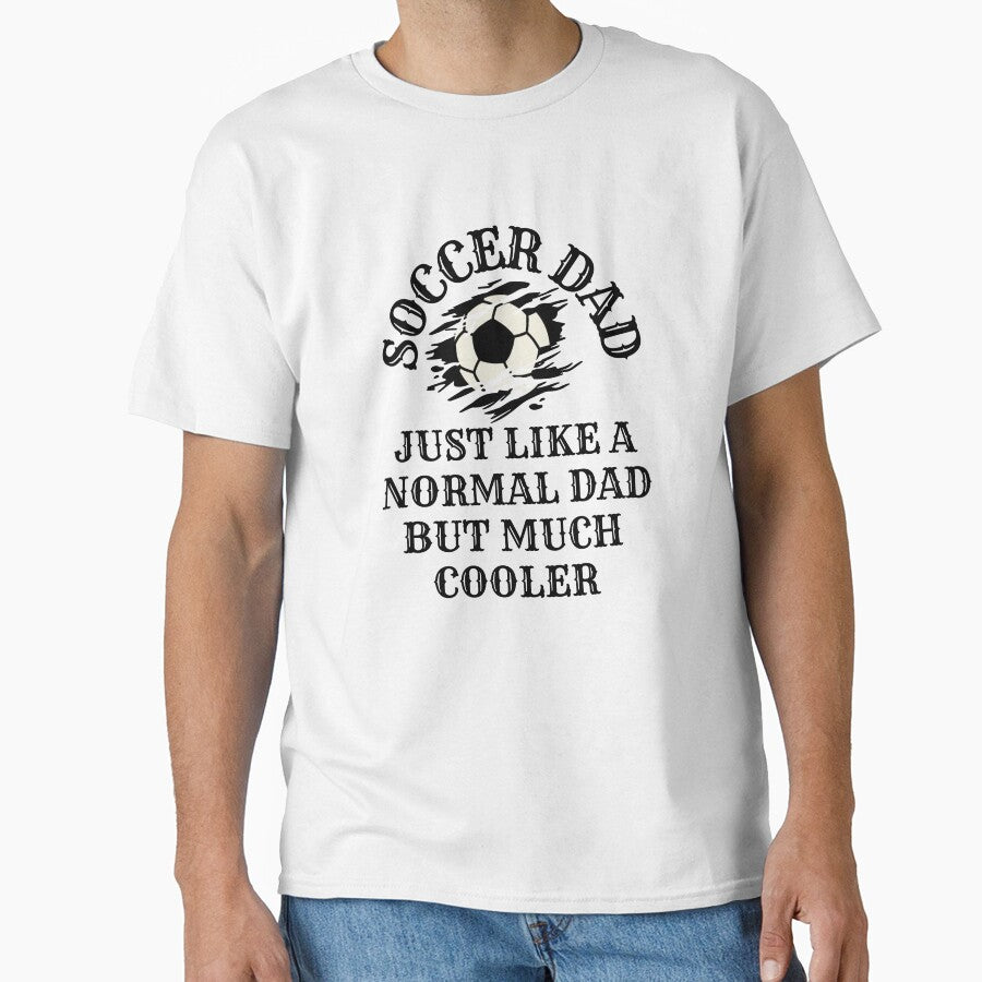 Funny Soccer Dad | Love Soccer Quote Jokes | Vintage Soccerball Fathers Day Christmas Birthday Gift for Dad Daddy Father by JooArtPrints  ★★★★★
