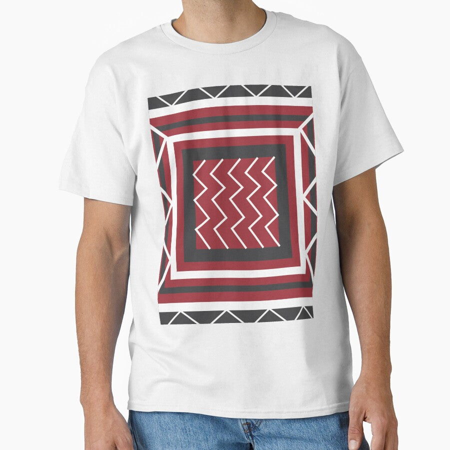 Mid Century Modern Geometric Pattern by Nisha Prabhu