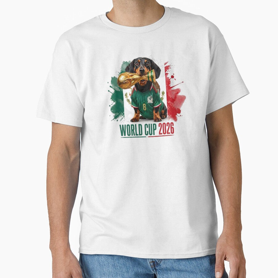 Dachshund Mexico World Cup 2026 by Jack n' Sally's