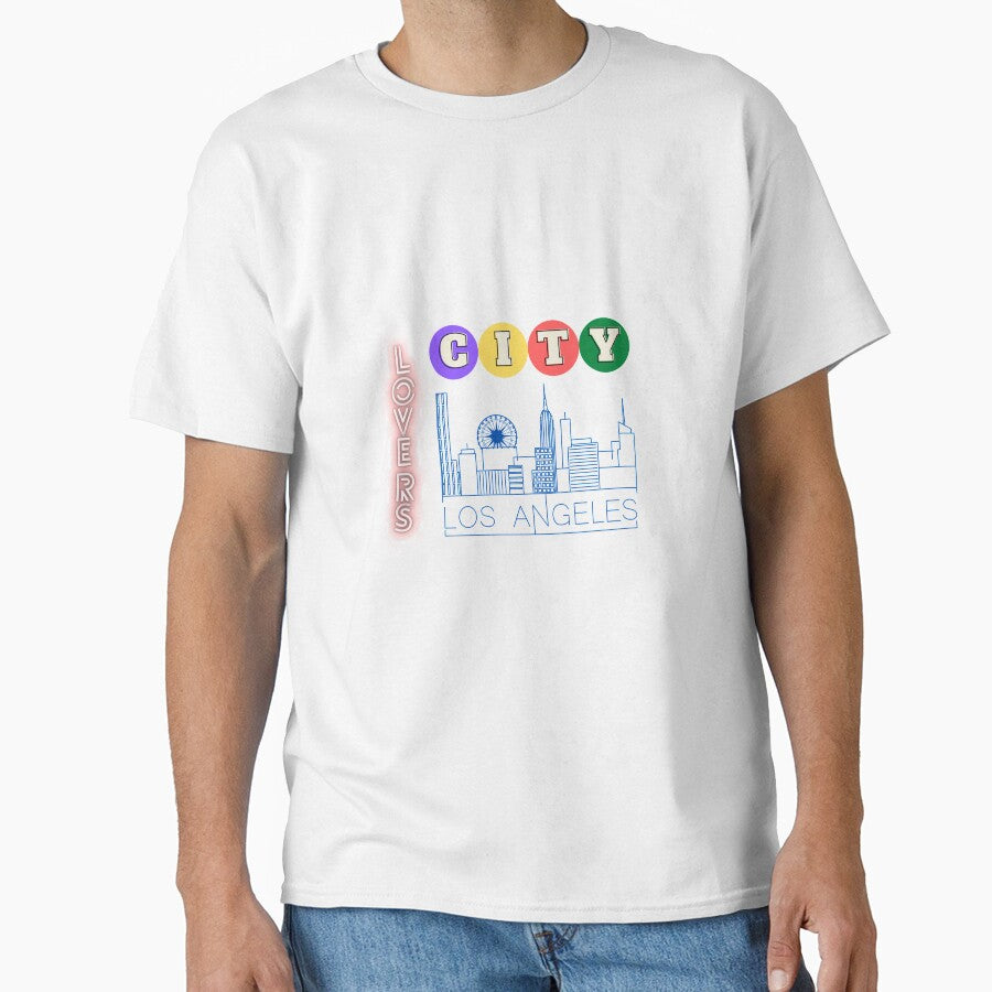 City Lovers - Loss Angeles Unisex T-shirt by KkCreationas
