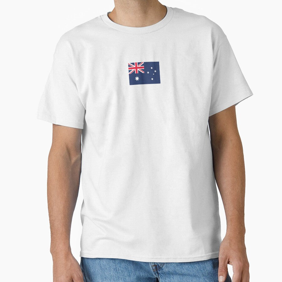 Australia Flag (Small on Black) by STUDIO-72