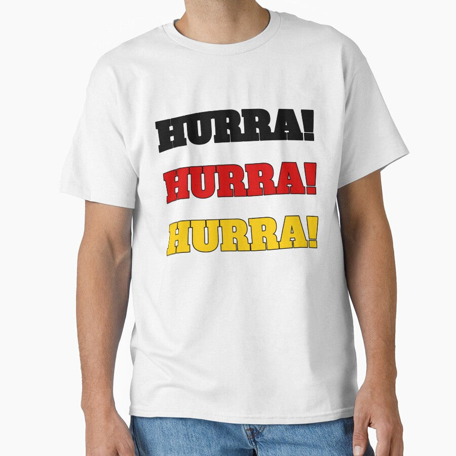 Germany Fan Shirt - Hurra! Hurra! Hurra! by Hamlet & Sons