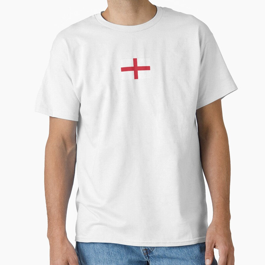 England Flag (Small on Red) by STUDIO-72