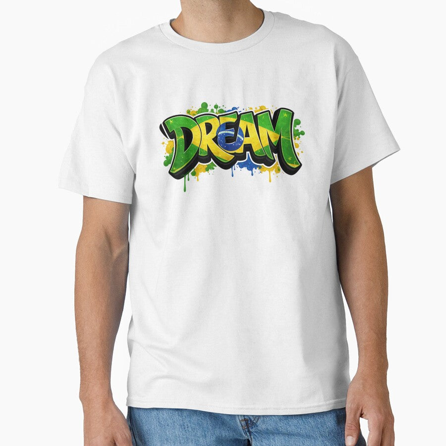 Brazil Flag by freshwear design