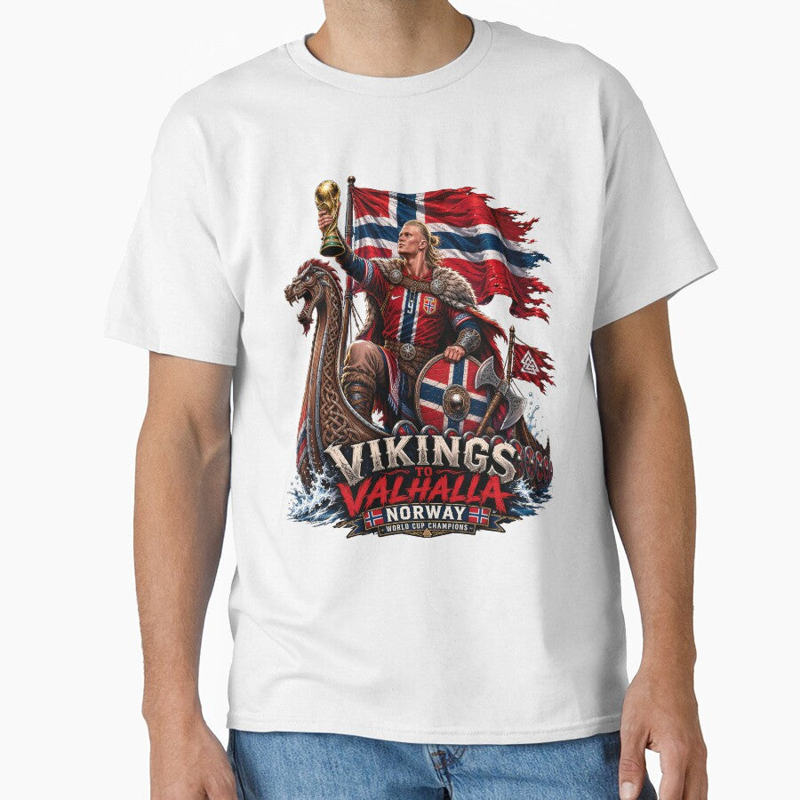 Norway Football Vikings - Nordic Pride & Passion by ox prints