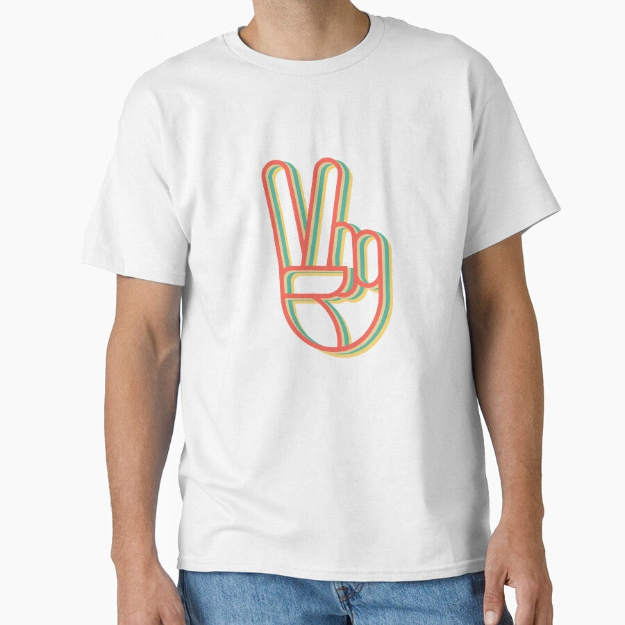 Retro Peace Love 60's 70's Hippie by majuga