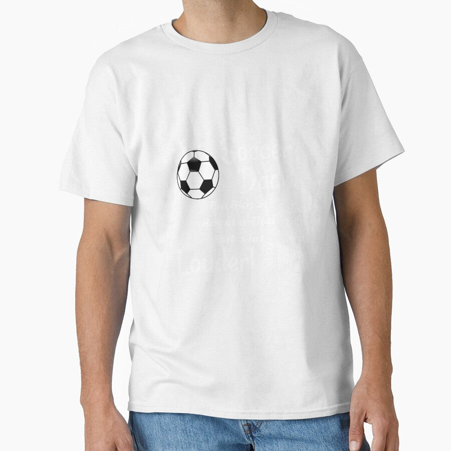 Loud Soccer Dad, Soccer Fan, Enthusiastic Dad, Shouting Dad, Megaphone Dad, Armchair Coach, Coach's Gift,  Father's Day Gift, by SmokeyRidge