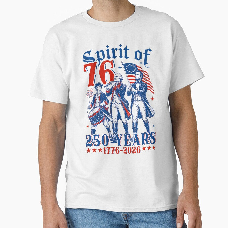 Patriotic Drummer Spirit of 76 America 250 Years of Freedom by elongatedjazz