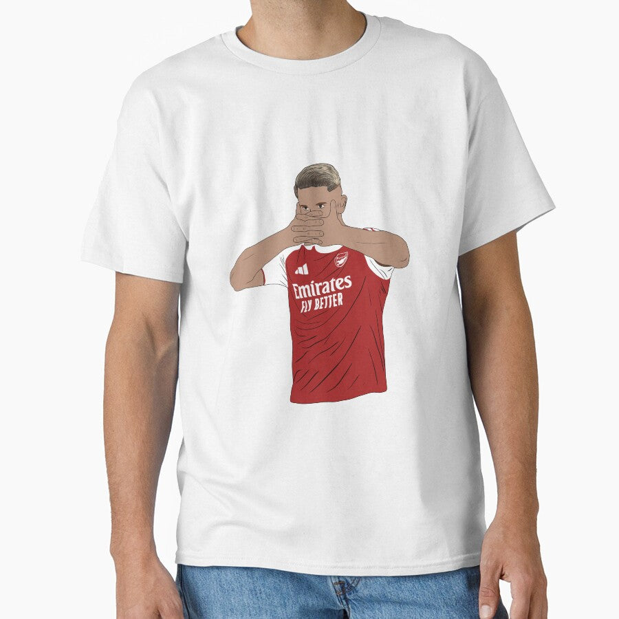 Viktor Gyökeres Goal Celebration Minimalist by Hevding