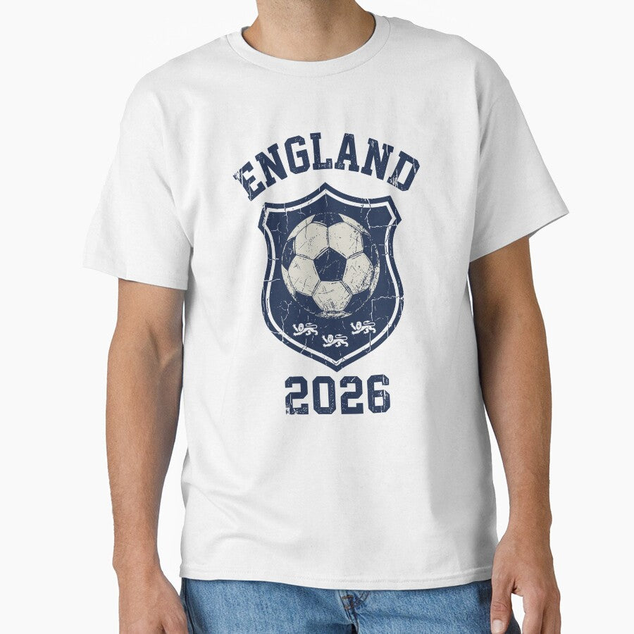 Vintage England 2026 Soccer Fan Sports Graphic by Imaginationbeyond