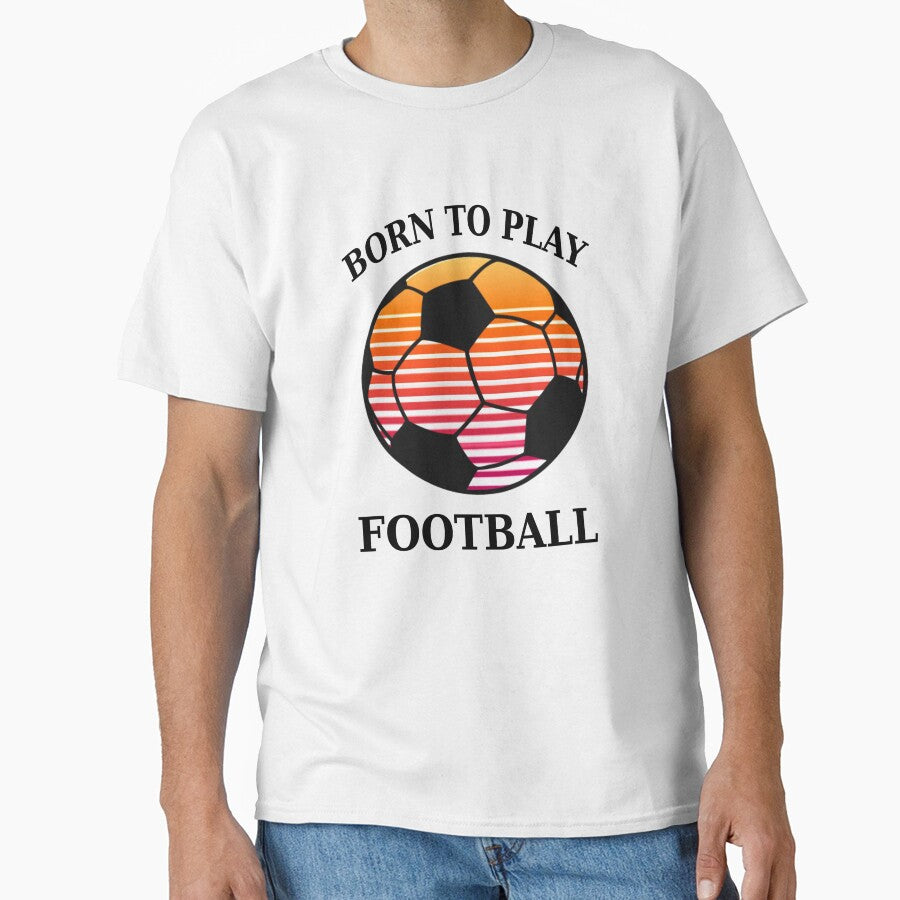 born to play football by shirtsdesignpk