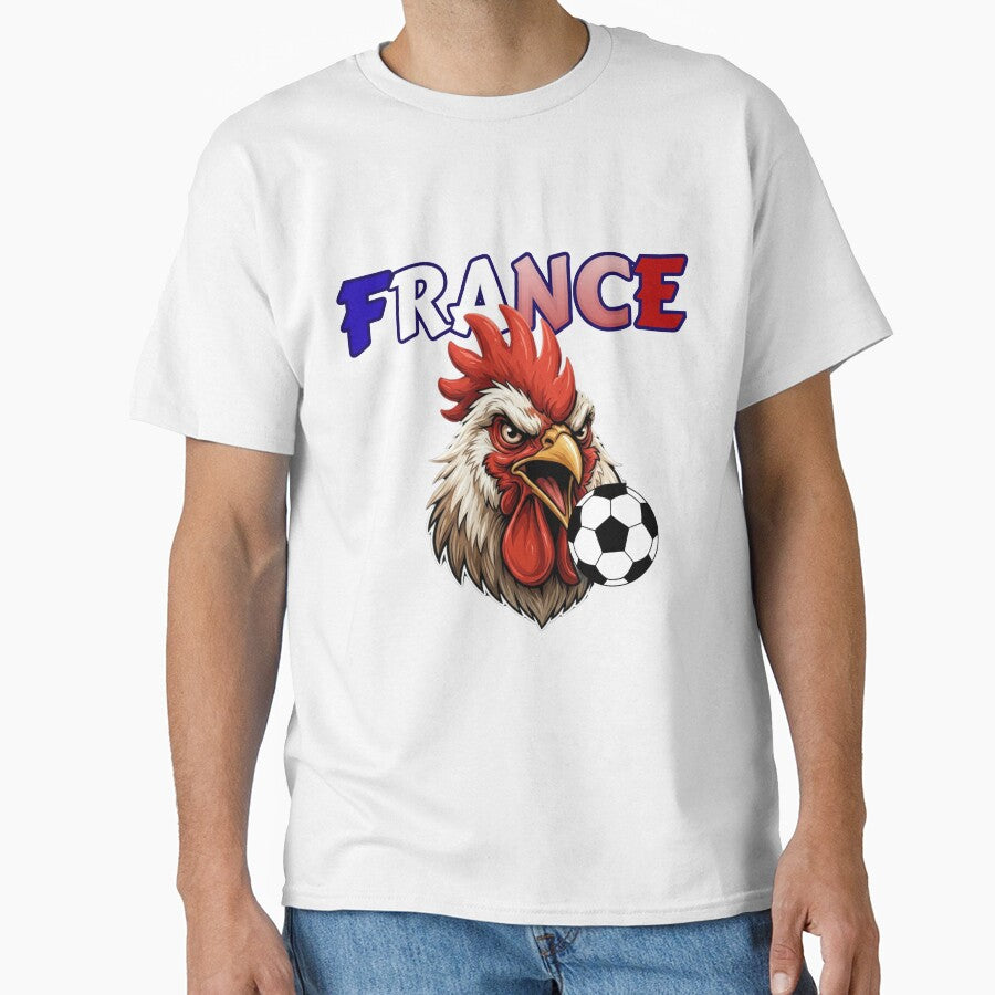 France Rooster Football Mascot Sport Logo by Sarah'sCreativeLab