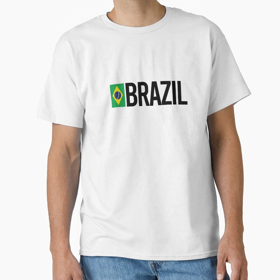 Brazil Country Flag - Minimal Design collection by randomorder