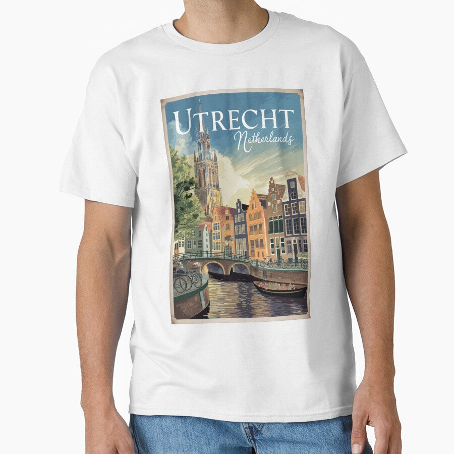 Utrecht Vintage Travel Poster by TravelerRat