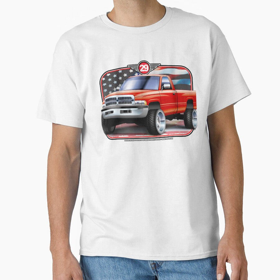 Dodge Ram Style Diesel Truck 4x4 by Pro29Graphics