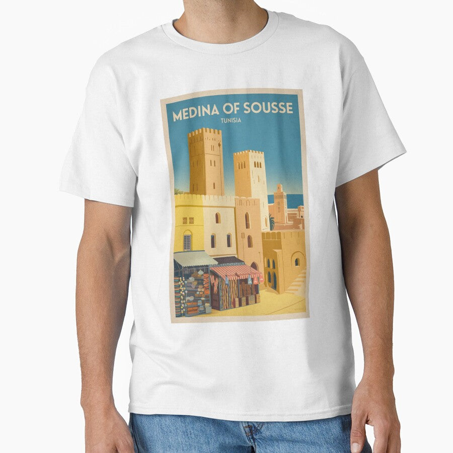 Sousse Vintage Travel Poster by TravelerRat