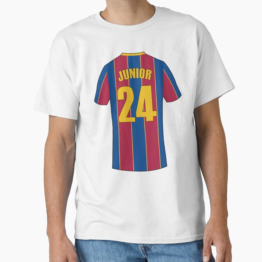 Barcelona football jersey number 24 by Justtrendytees