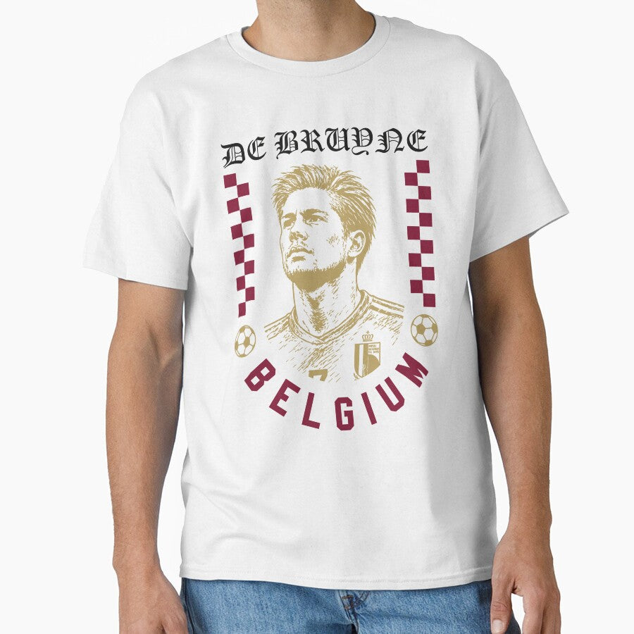 Kevin De Bruyne Belgium Football Design Playmaker World Cup Soccer Fan Art by Tattee