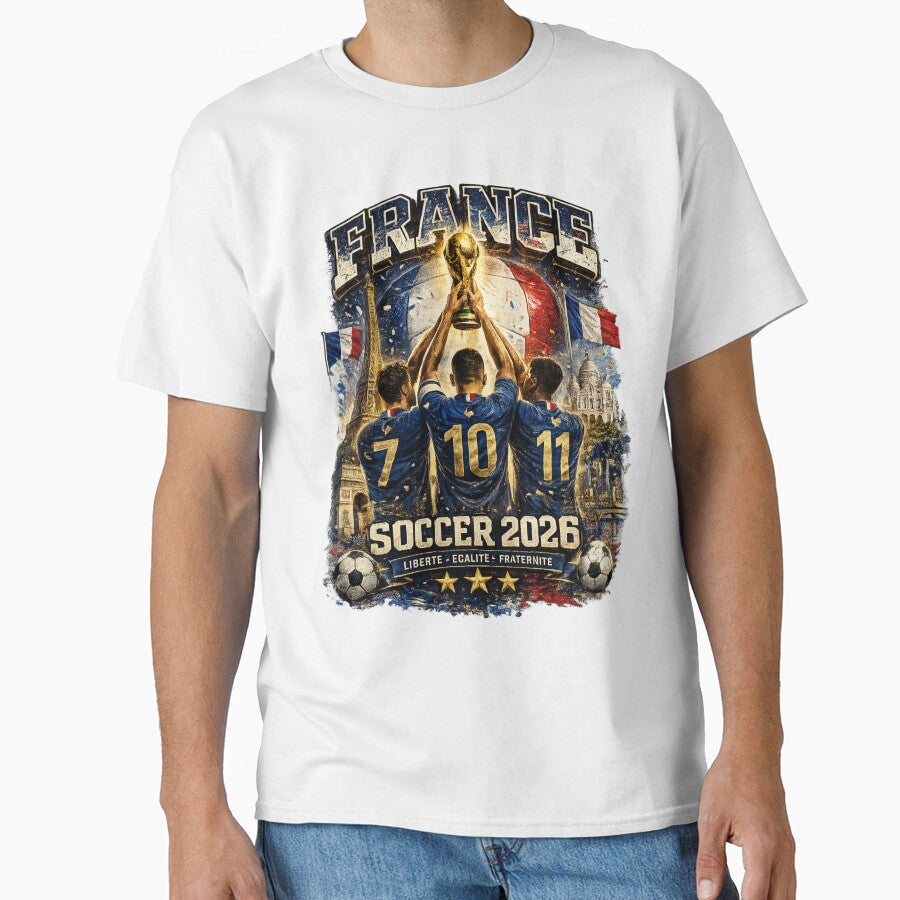 France Soccer 2026 Shirt – French Football Fan Gift by UrbanPrintVibes