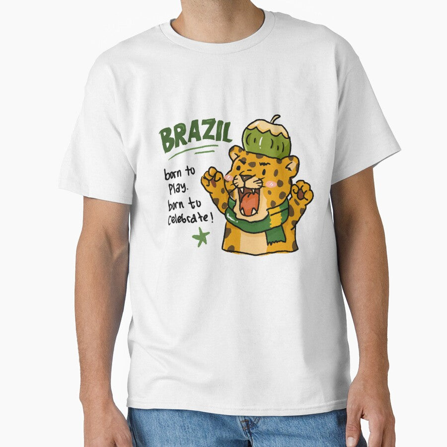 Awkward Animal Hat Club – Brazil Coconut Spirit | Cute Leopard World Cup 2026 Sticker by chupichapa