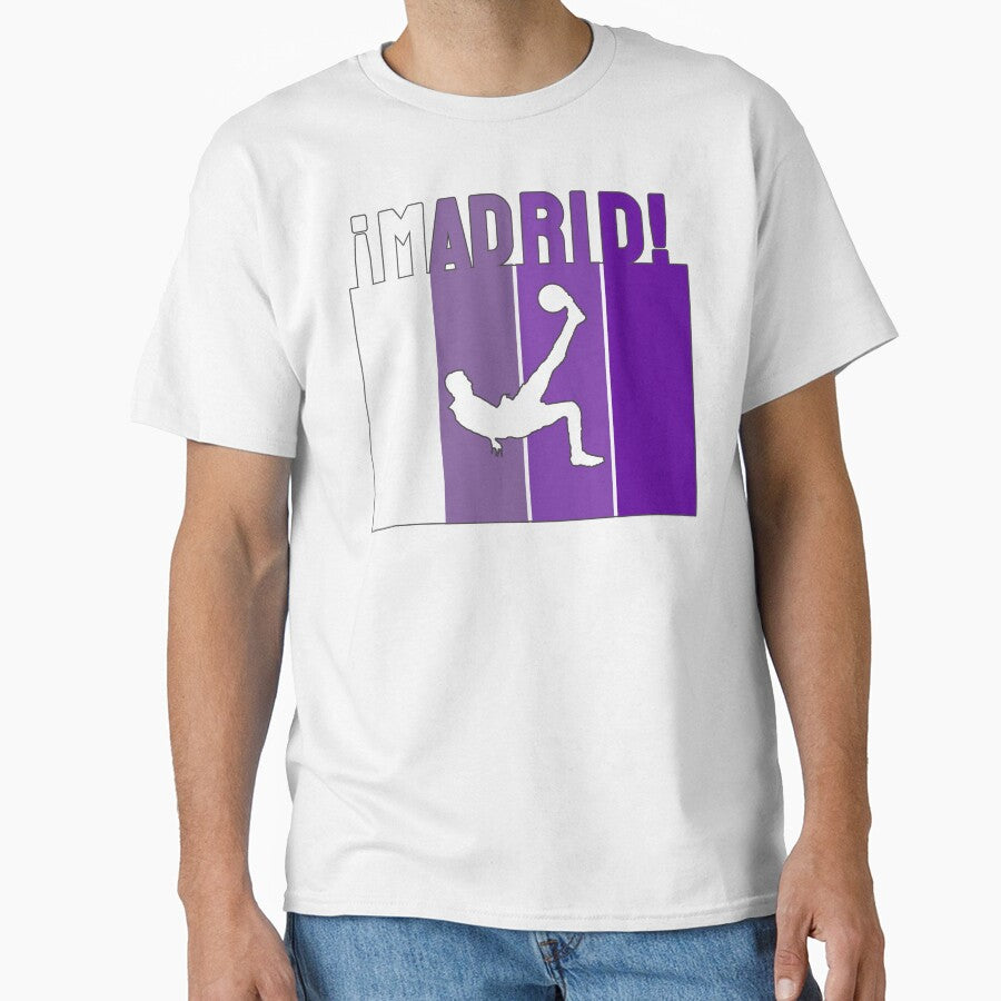Madrid soccer player - design for Madrid soccer fans - boys, girls, teens or adults by Fanaticos