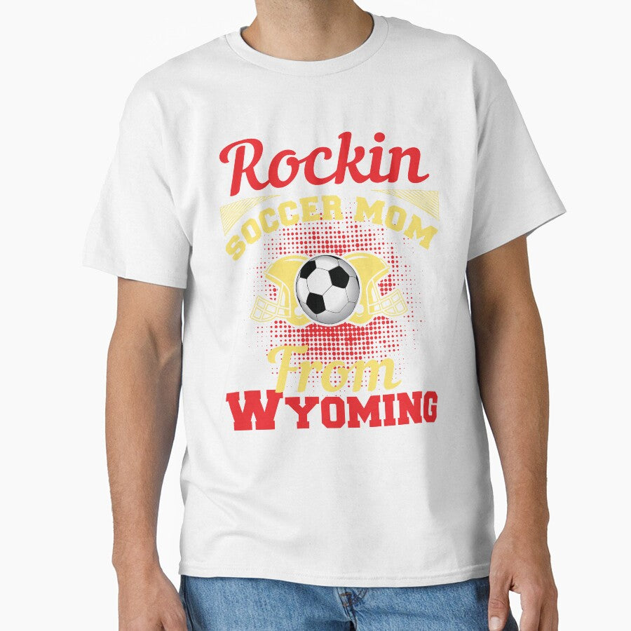Rockin Soccer Mom From Wyoming by LarrysDesigns