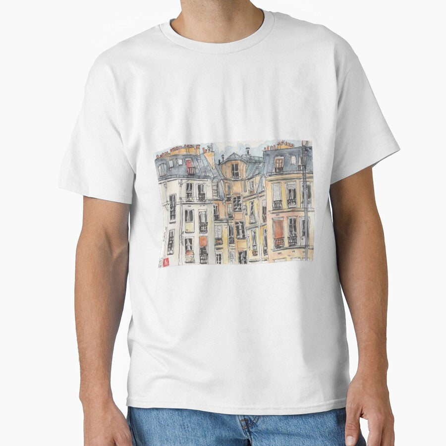 Paris terrace view by Jennie Kessinger