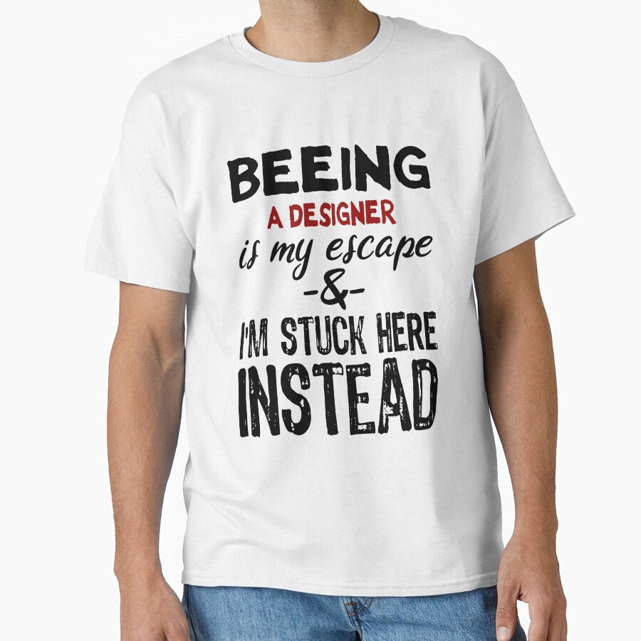 Beeing A Designer is my escape by BYNDART