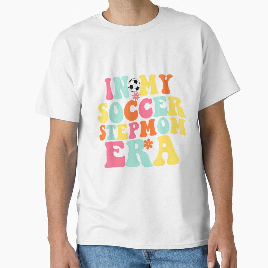 In My Soccer Stepmom Era Retro Game Day Groovy by HazelWCagle
