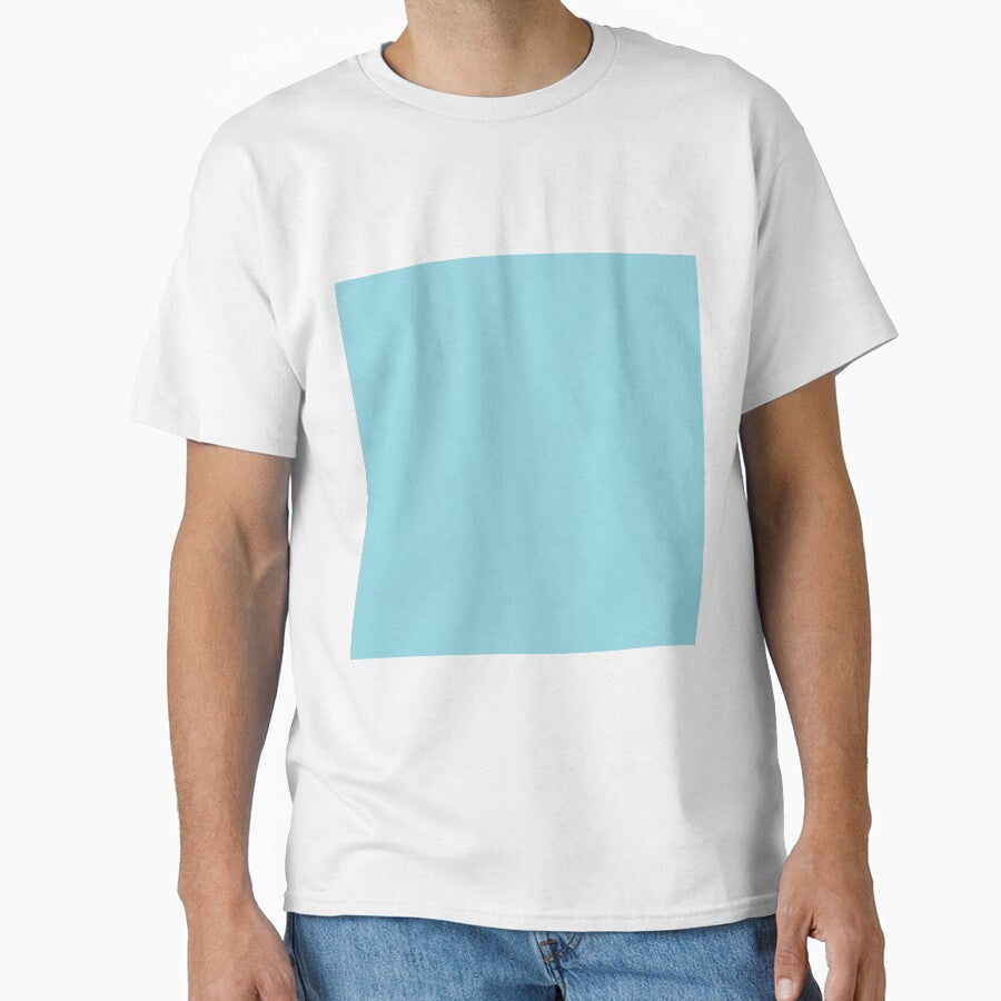 Plain Solid Color Cyan Blue Light Blue by mimihuang creations