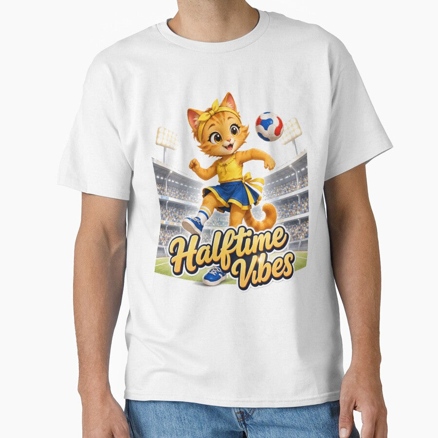 Halftime Vibes Soccer Cat by yasmh