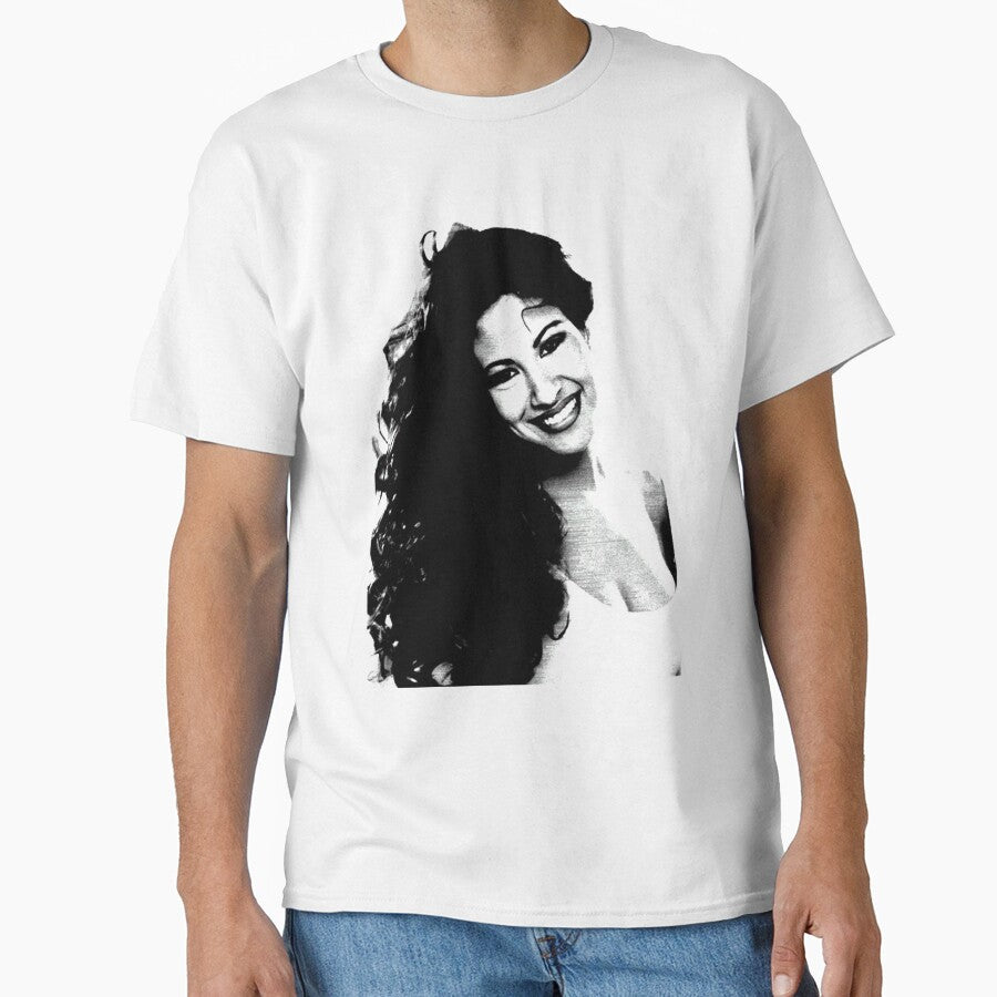 Selena 80s 90s  Vintage HD Classic Style T-Shirt by WilmaMcMillan