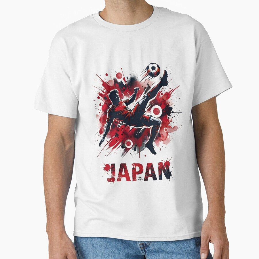 Samurai Blue Spirit Soccer Shirt | Iconic Japan Football Colors Tee | Fan Pride Gift by 3ac-Arts