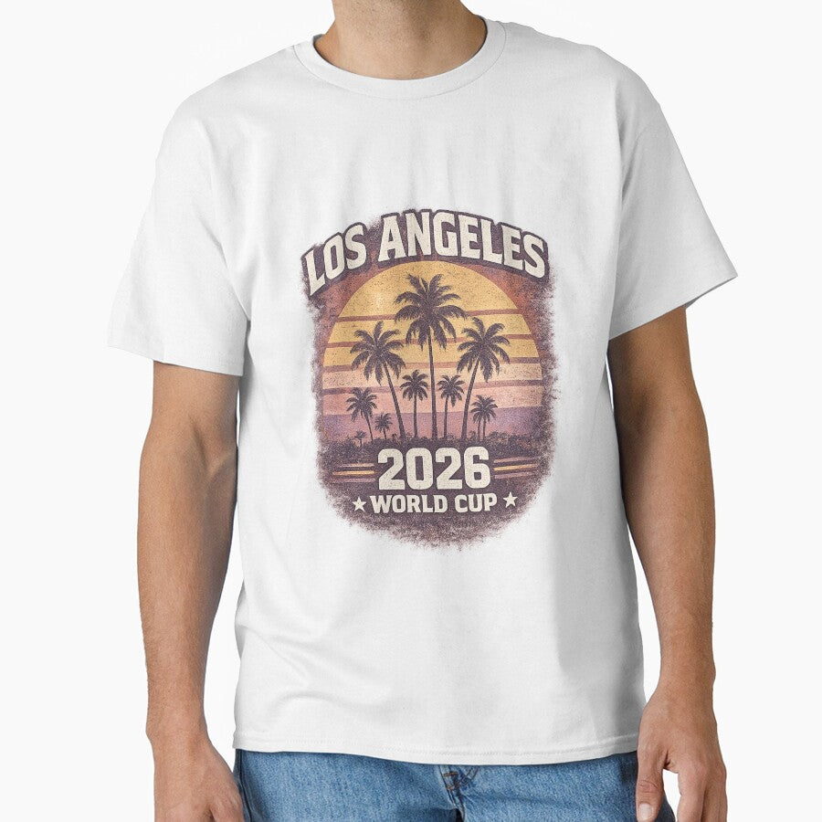Los Angeles 2026 Retro World Cup Tee by ArthUpscale